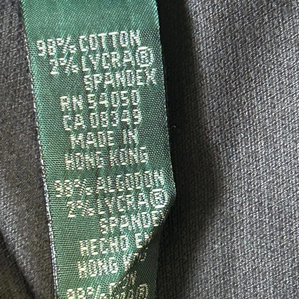 Vintage 90s Ralph Lauren Black Corduroy Maxi Skirt 8 Dark Academia Quiet Luxury - Picture 7 of 8